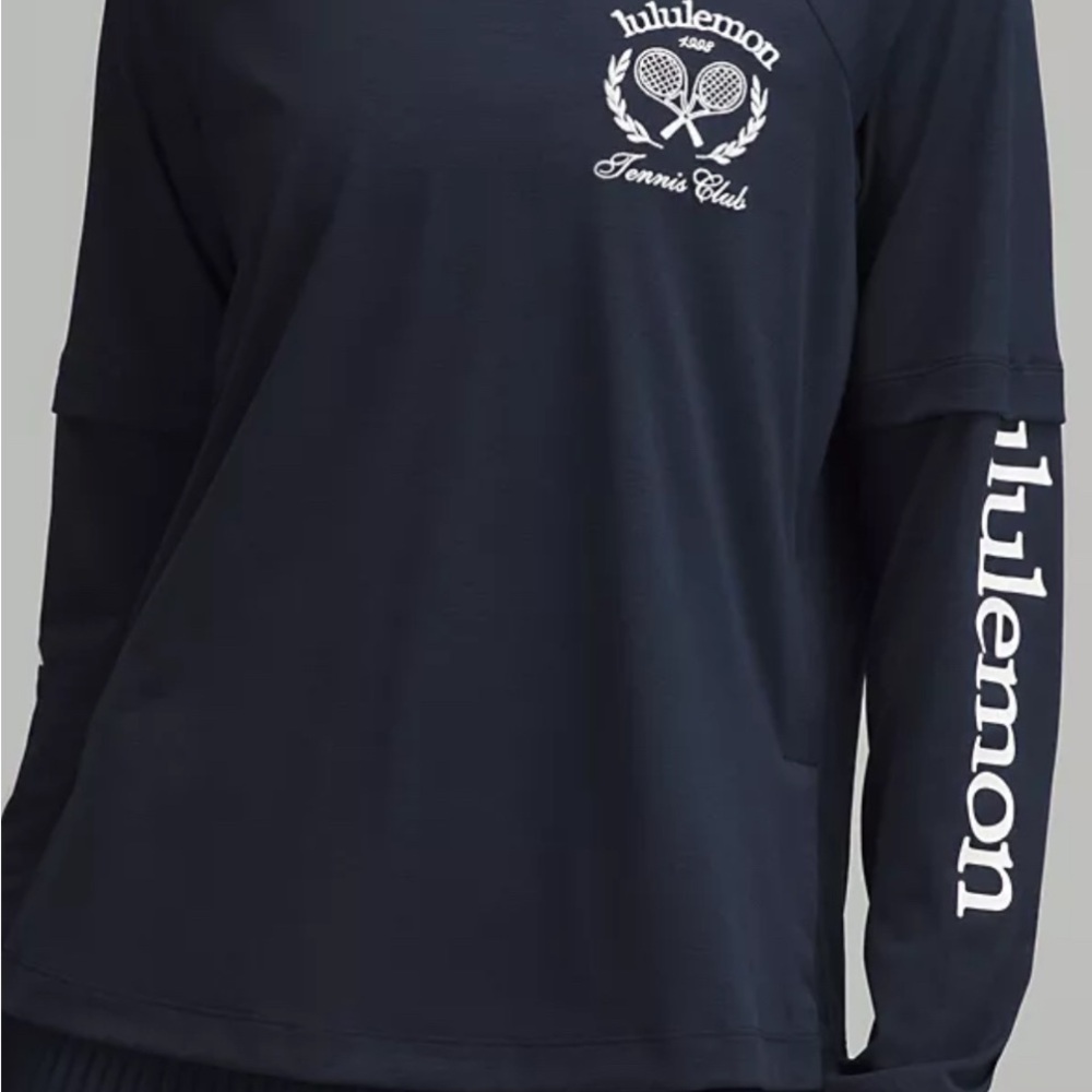 Lululemon Black Long Sleeve Shirt Layered Long-Sleeve T-Shirt
Tennis Club